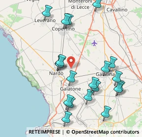 Mappa Unnamed Rd, 73044 Nardò LE, Italia (9.4335)