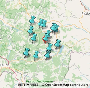 Mappa 85030 Castronuovo di Sant'Andrea PZ, Italia (10.7)