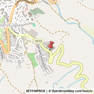Mappa Via Vitt. Emanuele, 63, 09073 Cuglieri, Oristano (Sardegna)