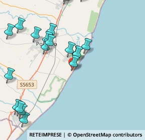 Mappa Piazza Chonia Lungomare destro, 75025 Policoro MT, Italia (5.4785)