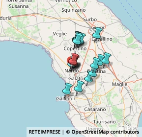 Mappa Via Due Aie, 73048 Nardò LE, Italia (8.5685)