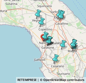 Mappa Via Due Aie, 73048 Nardò LE, Italia (14.35706)