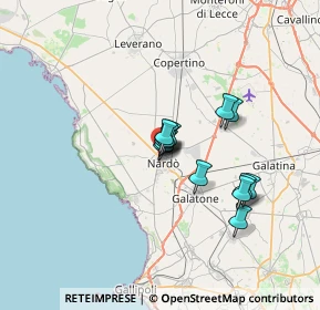 Mappa Via Due Aie, 73048 Nardò LE, Italia (4.95385)