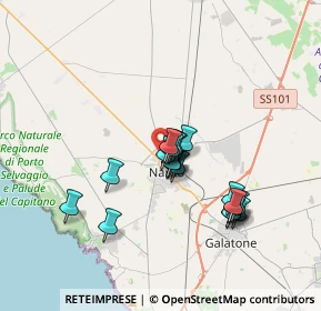 Mappa Via Due Aie, 73048 Nardò LE, Italia (3.066)