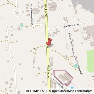 Mappa Strada Statale N. 476, 39, 73013 Galatina, Lecce (Puglia)