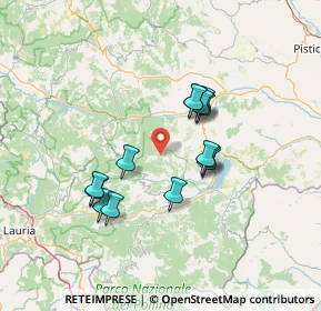Mappa Via G. Garibaldi, 85030 Castronuovo di Sant'Andrea PZ, Italia (12.62071)