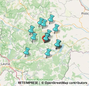Mappa Via G. Garibaldi, 85030 Castronuovo di Sant'Andrea PZ, Italia (8.91933)