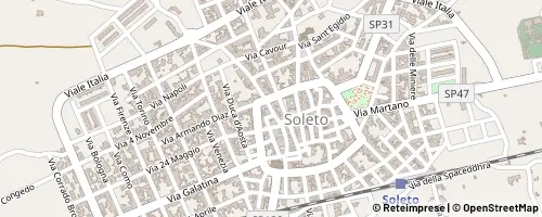 Mappa Soleto