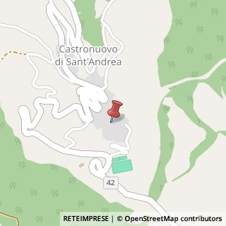 Mappa Via Alessandro Manzoni, 27, 85030 Castronuovo di Sant'Andrea, Potenza (Basilicata)