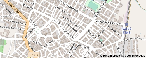 Mappa Nardò