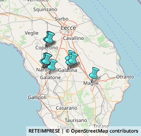 Mappa Via San Lazzaro, 73013 Galatina LE, Italia (10.27)
