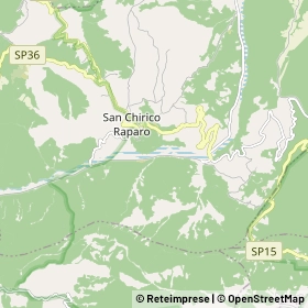 Mappa San Chirico Raparo