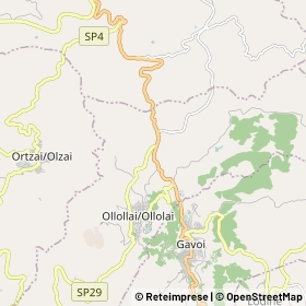 Mappa Ollolai
