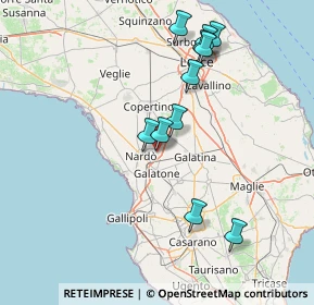 Mappa Z.I. Ss, 73044 Galatone LE, Italia (16.05545)