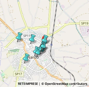 Mappa Via Pastrengo, 73048 Nardò LE, Italia (0.64818)