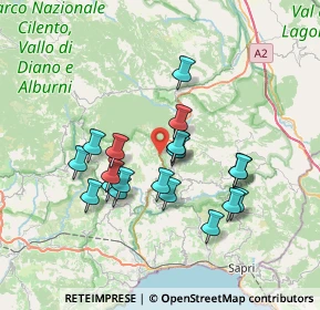 Mappa SS 517var, 84030 Caselle in Pittari SA (6.729)