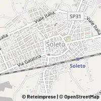 Mapa Soleto