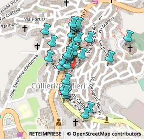 Mappa Corso Umberto I, 09073 Cuglieri OR, Italia (0.08889)