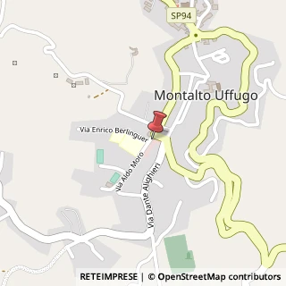 Mappa Via Aldo Moro, 3, 87046 Montalto Uffugo, Cosenza (Calabria)
