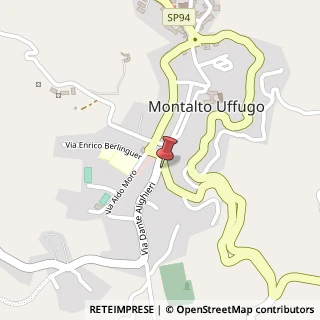 Mappa Via Dante Alighieri, 11, 87046 Montalto Uffugo, Cosenza (Calabria)