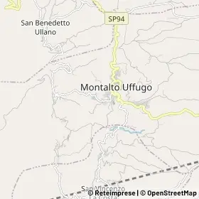 Mappa Montalto Uffugo