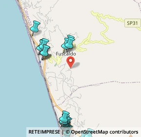 Mappa Contrada S. Pietro, 87024 Fuscaldo CS, Italia (2.9255)