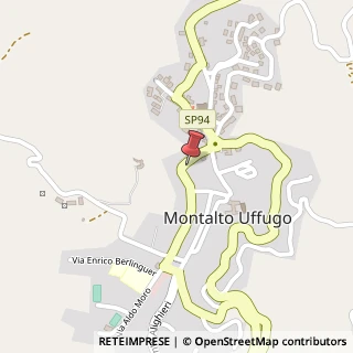 Mappa Via Stanislao Alimena, 33, 87046 Montalto Uffugo, Cosenza (Calabria)
