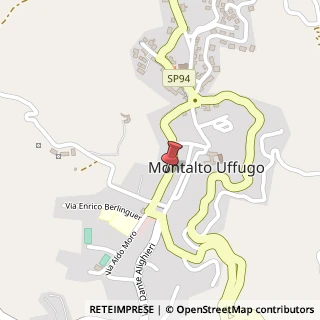 Mappa Via alimena stanislao 80, 87046 Montalto Uffugo, Cosenza (Calabria)