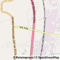 Kaart Cosenza