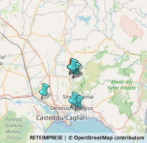 Mappa Località S'arridelli, 09040 Serdiana CA, Italia (33.97091)