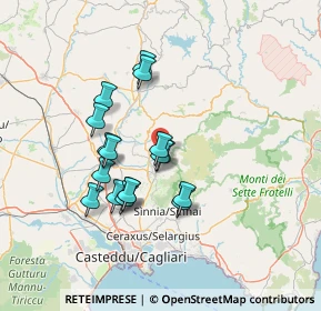 Mappa Localita S'Arridelli, 09040 Serdiana CA, Italia (12.95941)