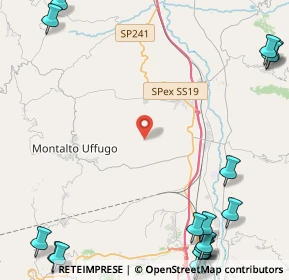 Mappa , 87046 Comac , Italia (8.16889)