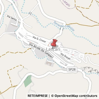 Mappa Via S. Chiaramonte, 1, 90010 Lascari, Palermo (Sicilia)