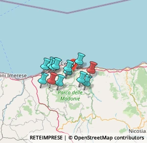 Mappa Via dei Monti Erei, 90015 Cefalù PA, Italia (9.8)