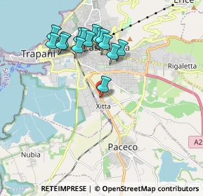 Mappa 91100 Xitta TP, Italia (2.08133)