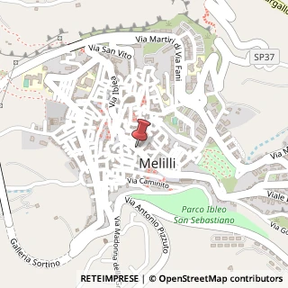 Mappa Via iblea 25, 96010 Melilli, Siracusa (Sicilia)