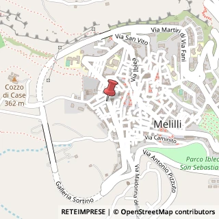 Mappa Piazza Umberto I, 55, 96010 Melilli, Siracusa (Sicilia)