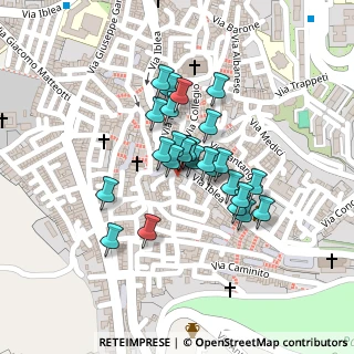Mappa Via S. Rosalia, 96010 Melilli SR, Italia (0.07692)