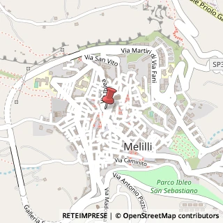 Mappa Via Iblea, 86, 96010 Melilli, Siracusa (Sicilia)
