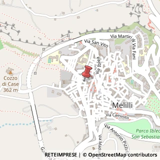 Mappa Via Donizetti, 12, 96010 Melilli, Siracusa (Sicilia)