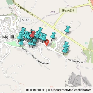 Mappa Via la Torre, 96010 Melilli SR, Italia (0.44828)