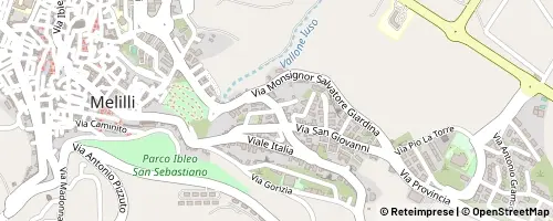 Mappa Melilli