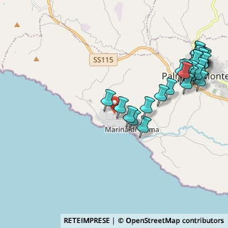 Mappa Via Eolie, 92020 Palma di Montechiaro AG, Italia (3)