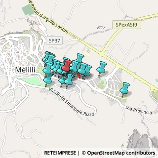 Mappa Via S. Giovanni, 96010 Melilli SR, Italia (0.31071)