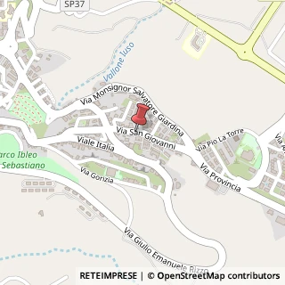 Mappa Via San Giovanni, 31, 96010 Melilli, Siracusa (Sicilia)
