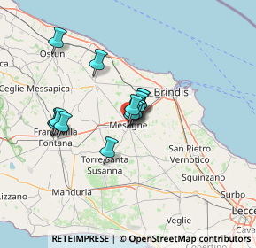 Mappa 72023 Mesagne BR, Italia (10.28)