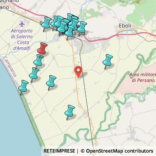 Mappa Cilento Outlet Village SS 18 Tirrenia Inferiore km 79+250, 84025 Eboli SA, Italia (5.437)