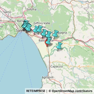 Mappa Cilento Outlet Village SS 18 Tirrenia Inferiore km 79+250, 84025 Eboli SA, Italia (15.2715)