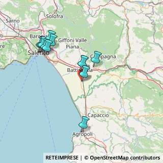 Mappa Cilento Outlet Village SS 18 Tirrenia Inferiore km 79+250, 84025 Eboli SA, Italia (16.26333)