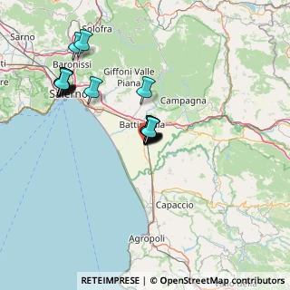 Mappa Cilento Outlet Village SS 18 Tirrenia Inferiore km 79+250, 84025 Eboli SA, Italia (13.78737)